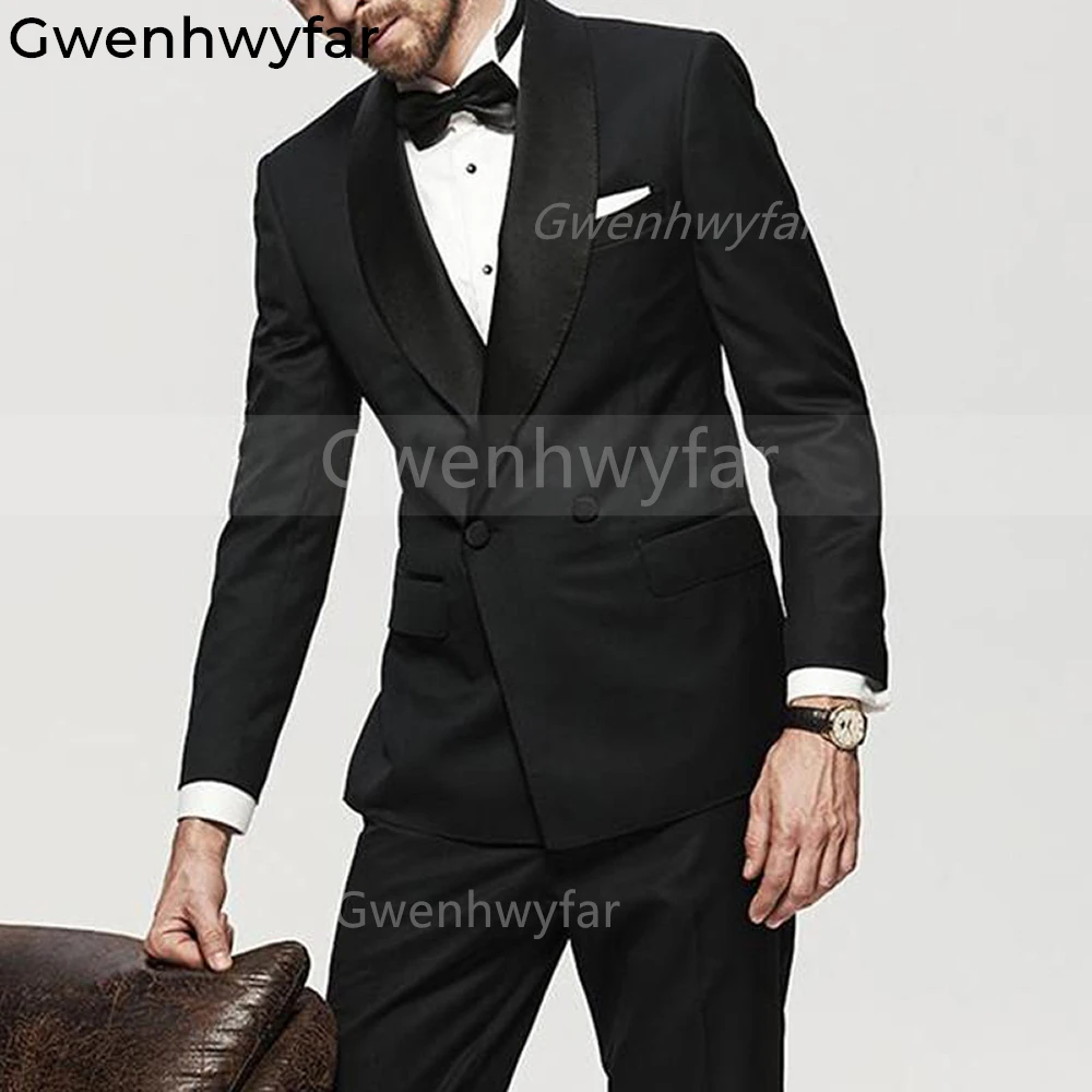 Gwenhwyfar 2022 Slim fit Men's Suits 2 Piece Formal Wedding Groom Tuxedos Male Fashion Clothes Jacket with Pants
Gwenhwyfar 2022 Slim fit Men's Suits 2 Piece Formal Wedding Groom Tuxedos Male Fashion Clothes Jacket with Pants