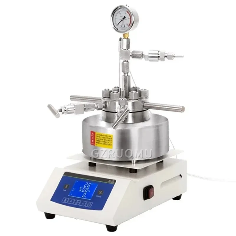 50ML High Pressure Hydrothermal Reactor Laboratory Magnetic Stirring Hydrogenation Synthesis Sealed Reaction Vessel Equipment
50ML High Pressure Hydrothermal Reactor Laboratory Magnetic Stirring Hydrogenation Synthesis Sealed Reaction Vessel Equipment