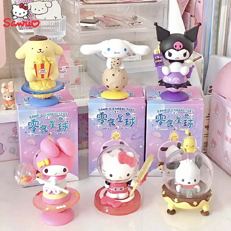 Мультяшная фигурка Sanrio, Снэк, серия планеты, Kitty Cinnamoroll Kuromi, помпон, пуриновая мелодия, экшн-фигурки, модель, статуэтка, кукла, игрушка
Мультяшная фигурка Sanrio, Снэк, серия планеты, Kitty Cinnamoroll Kuromi, помпон, пуриновая мелодия, экшн-фигурки, модель, статуэтка, кукла, игрушка