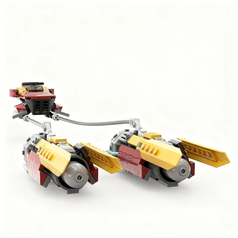 252PCS MOC Space Battle Marshall S Podracer Model Building Blocks Display DIY Creative Building Blocks Gift Decoration Home Set
252PCS MOC Space Battle Marshall S Podracer Model Building Blocks Display DIY Creative Building Blocks Gift Decoration Home Set