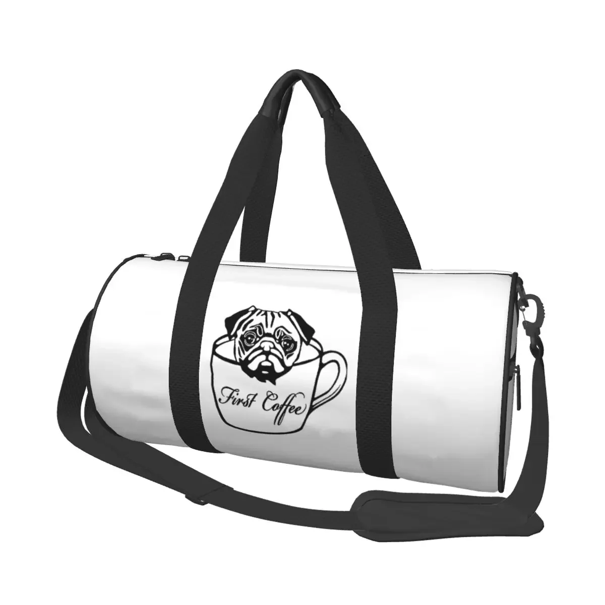 Pug First Coffee Large Duffle Gym Bag Multi-Functional Duffle Travel Bags Handbags Fitness bag
Pug First Coffee Large Duffle Gym Bag Multi-Functional Duffle Travel Bags Handbags Fitness bag