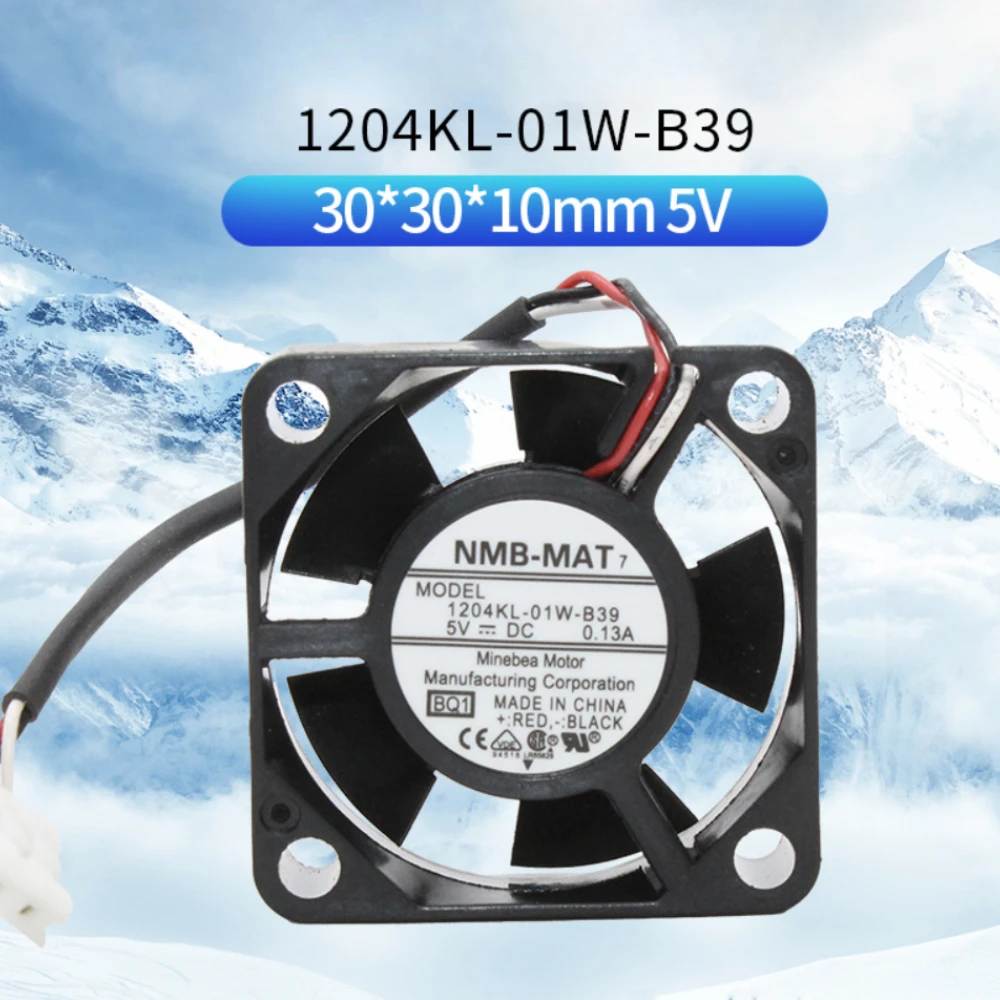 1204KL-01W-B39 Server Fan for NMB NMB-MAT High Air Flow Axial Silent Inverter Cooling Fan 3010 5V 0.13A 30*30*10MM 3CM
1204KL-01W-B39 Server Fan for NMB NMB-MAT High Air Flow Axial Silent Inverter Cooling Fan 3010 5V 0.13A 30*30*10MM 3CM