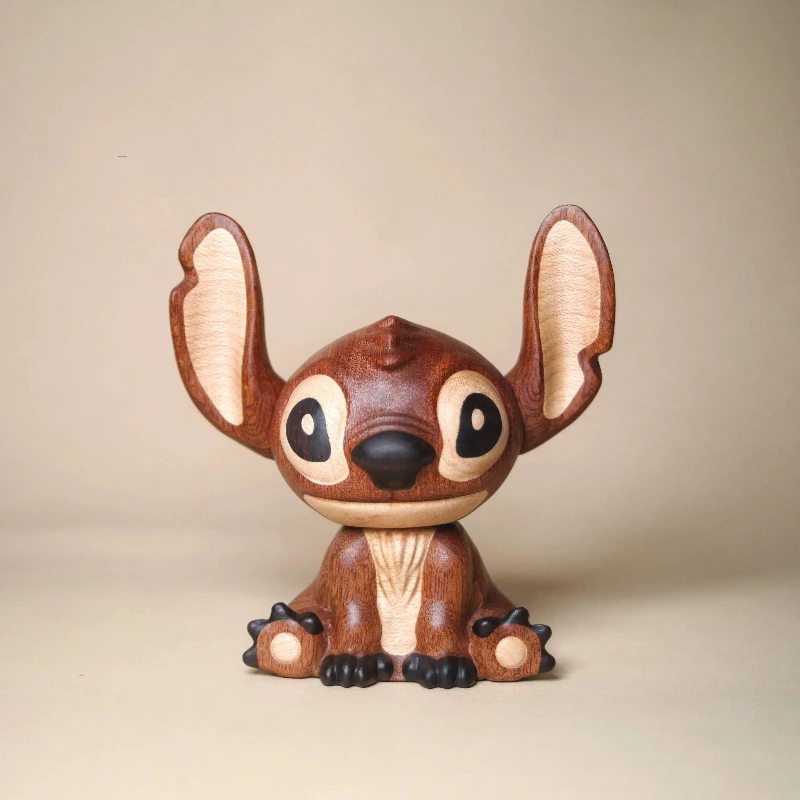 Min Yun Hand Carved Wooden Stitch Figurine Ebony White Maple Rosewood Desktop Ornament Creative Gift For Anime Fans Collectors
Min Yun Hand Carved Wooden Stitch Figurine Ebony White Maple Rosewood Desktop Ornament Creative Gift For Anime Fans Collectors