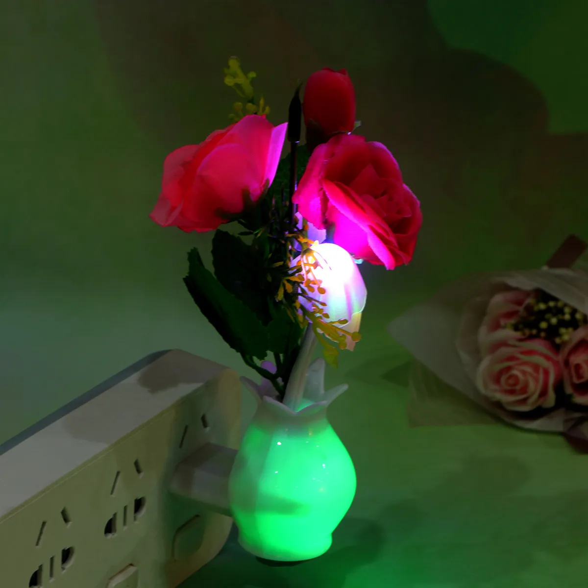 4Pcs Mushroom Night Lamp Plug in LED Light with Light Control Sensor Auto on Off for Living Room Hallway Aisle
4Pcs Mushroom Night Lamp Plug in LED Light with Light Control Sensor Auto on Off for Living Room Hallway Aisle