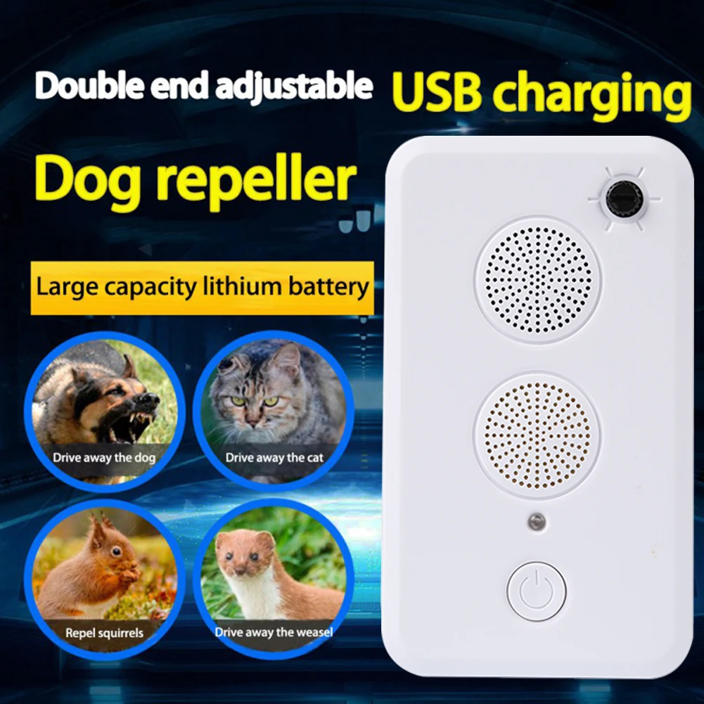 Ultrasonic Outdoor Dog Repeller Anti-disturbing Dog Repeller Anti-noise Rechargeable Deterrent Powerful Sound Trainer Tools
Ultrasonic Outdoor Dog Repeller Anti-disturbing Dog Repeller Anti-noise Rechargeable Deterrent Powerful Sound Trainer Tools