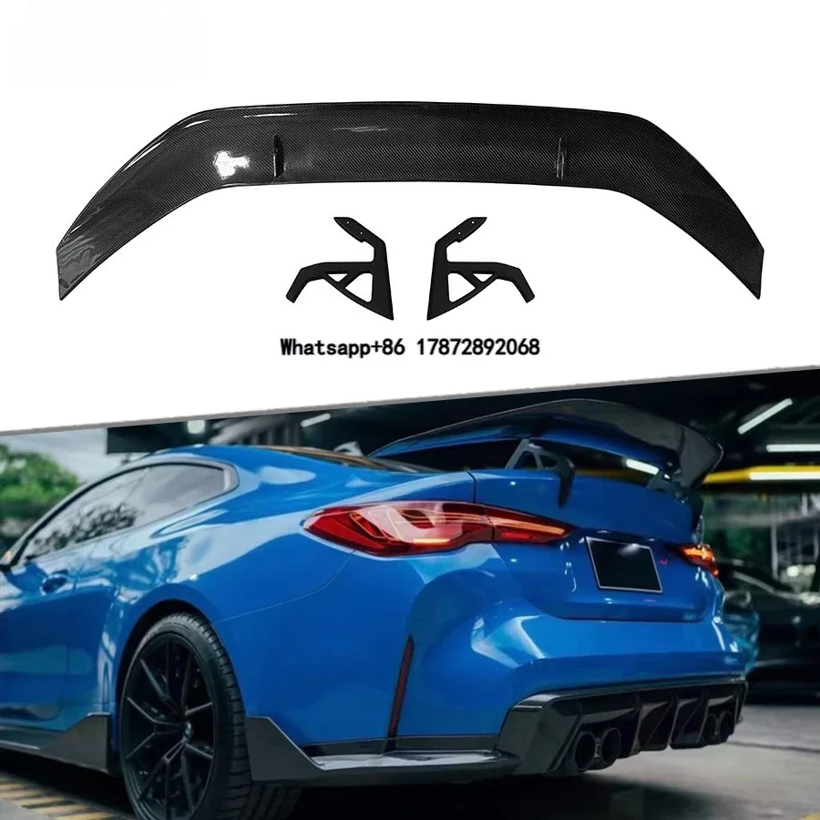 Carbon Fiber Rear Wing for G80 M3 G82 G83 M4 G20 M340i G22 M440i 2020-IN Rear Spoiler Trunk Wing Car Styling
Carbon Fiber Rear Wing for G80 M3 G82 G83 M4 G20 M340i G22 M440i 2020-IN Rear Spoiler Trunk Wing Car Styling