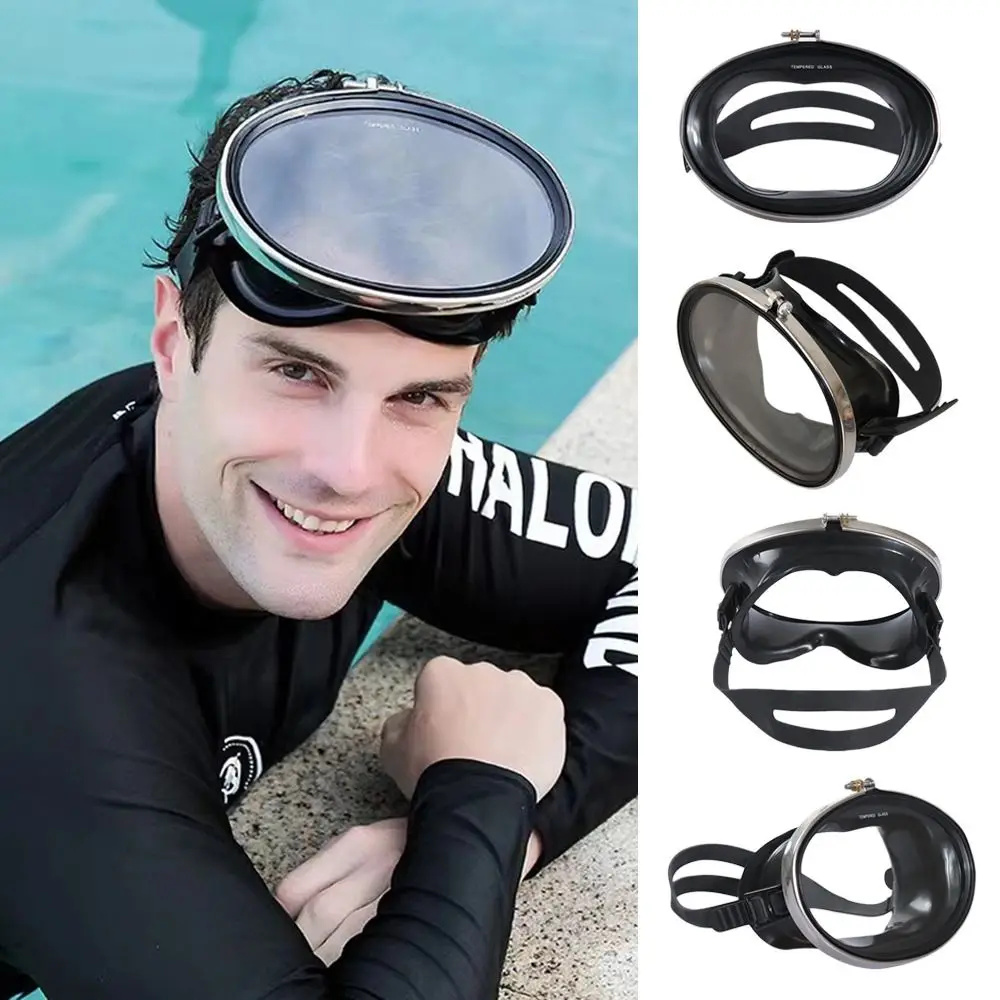 Summer Oval Diving Mask Tempered Glass Lens Classic Spearfishing Mask Wide View Retro Underwater Diver Glasses
Summer Oval Diving Mask Tempered Glass Lens Classic Spearfishing Mask Wide View Retro Underwater Diver Glasses