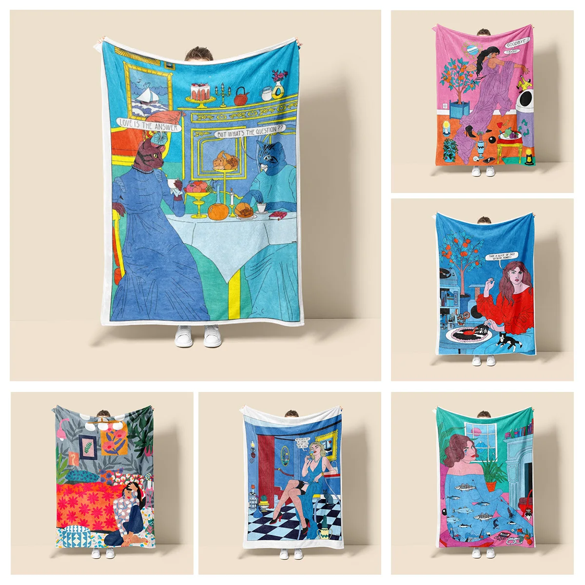 Morandi Color Blanket Abstract Botanical Graffiti Design Scandinavian Minimalist Sofa Blanket Cafe Home Dual Purpose
Morandi Color Blanket Abstract Botanical Graffiti Design Scandinavian Minimalist Sofa Blanket Cafe Home Dual Purpose
