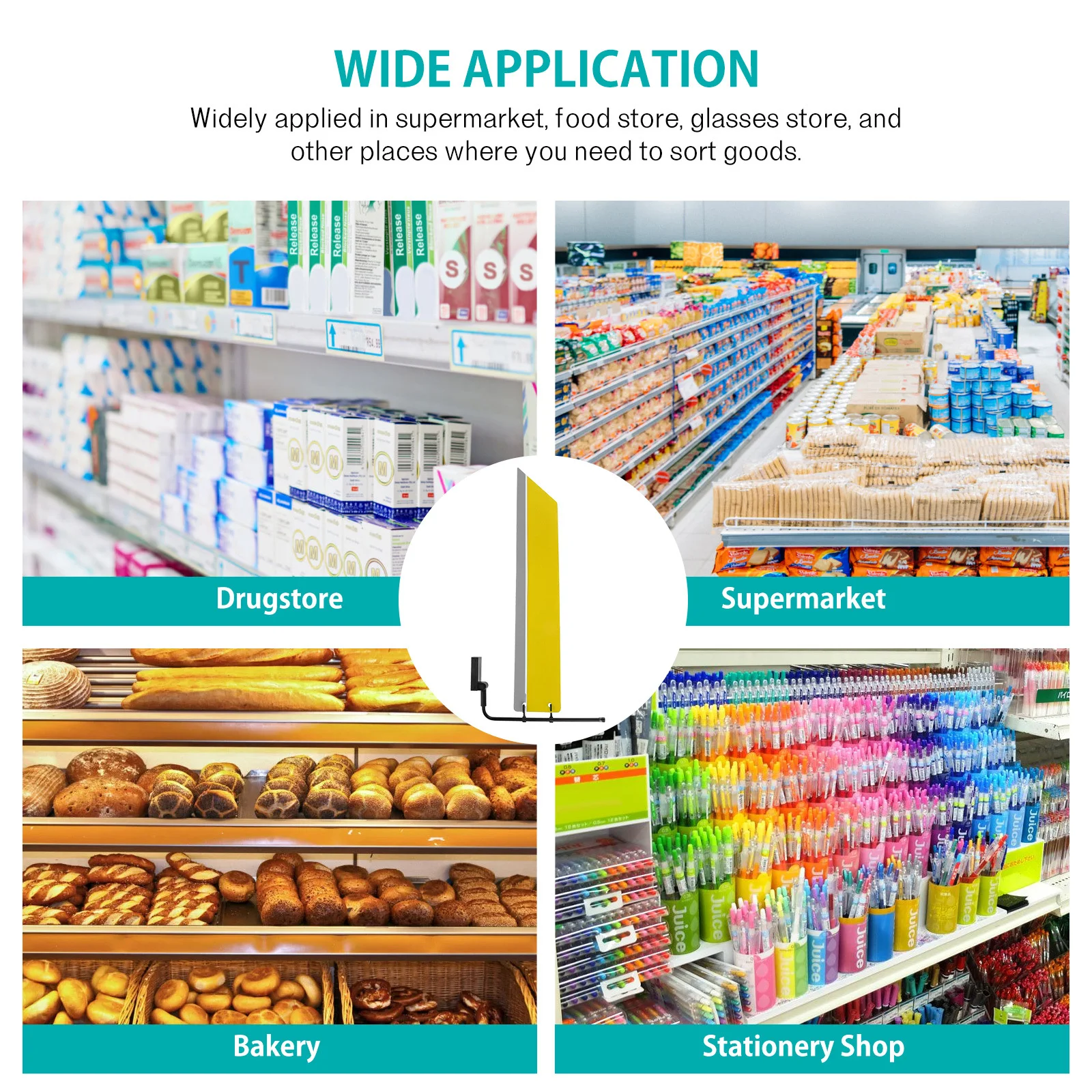 1Set Guide Bar Hanging Frame for Supermarket Classification Rack Shelf Label Holder Display Sign Stand Retail Store Merchandise
1Set Guide Bar Hanging Frame for Supermarket Classification Rack Shelf Label Holder Display Sign Stand Retail Store Merchandise