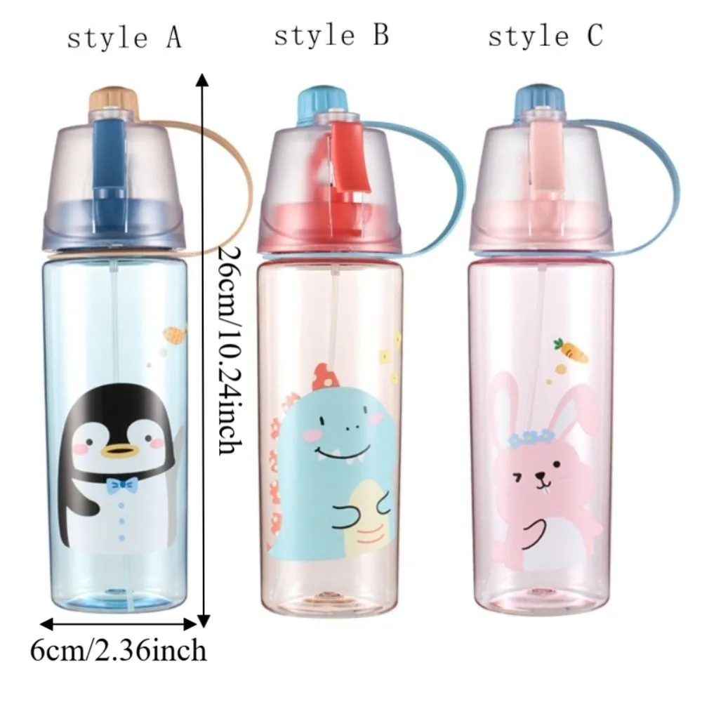 Cartoon Sports Water Cups Transparent Leak-Proof Cooling Spray Cups with Spray Function 600ml Fitness Drinking Cups Travel
Cartoon Sports Water Cups Transparent Leak-Proof Cooling Spray Cups with Spray Function 600ml Fitness Drinking Cups Travel