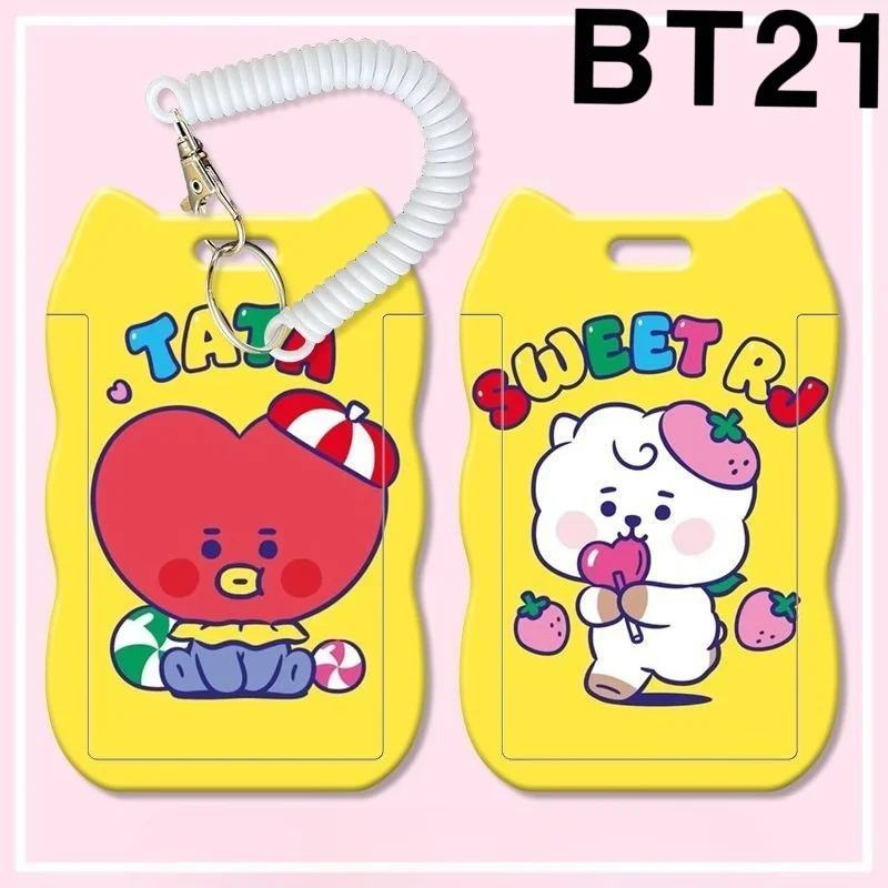 Sweet BT21 Cute Creative Cartoon Pattern Peripheral Plastic Protective Case for Campus Access Cards for Male and Female Students
Sweet BT21 Cute Creative Cartoon Pattern Peripheral Plastic Protective Case for Campus Access Cards for Male and Female Students