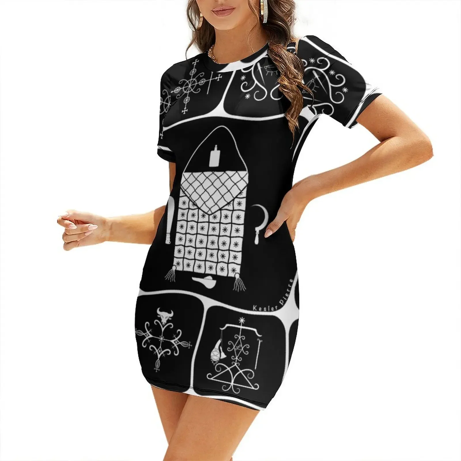 Kouzen Short-Sleeved Dress sexy short dresses daring luxury dresses Female dress birthday dress
Kouzen Short-Sleeved Dress sexy short dresses daring luxury dresses Female dress birthday dress