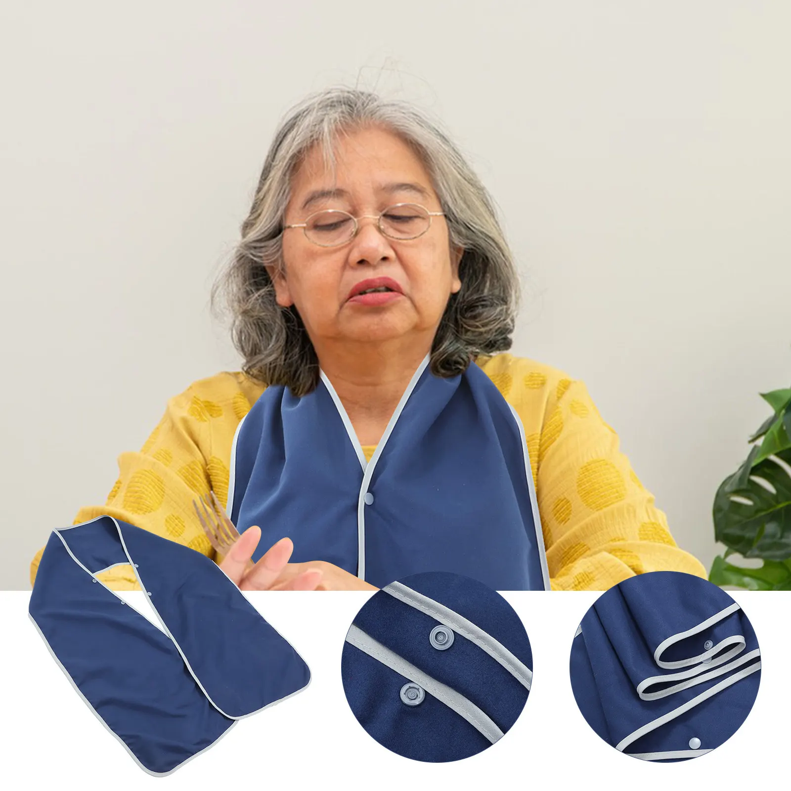 Нагрудник для пожилых людей: мягкий, дышащий, для кормления, 1 шт., полное покрытие, защита во время еды, легкий
Нагрудник для пожилых людей: мягкий, дышащий, для кормления, 1 шт., полное покрытие, защита во время еды, легкий