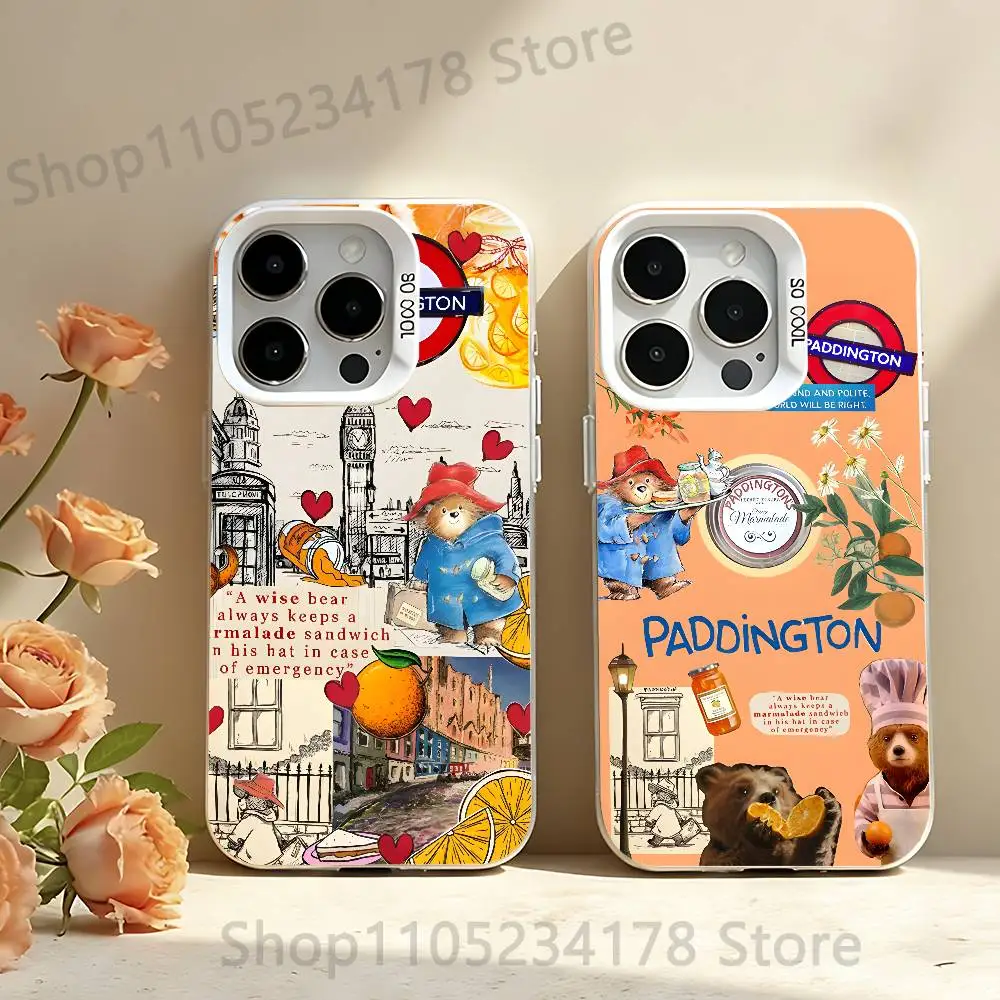 Cartoon P-Paddington B-Bears Phone Case For iPhone 17,16,13,12,11,15,14,Pro,Max,Plus,SE4,Air,Mini White IMD Matte
Cartoon P-Paddington B-Bears Phone Case For iPhone 17,16,13,12,11,15,14,Pro,Max,Plus,SE4,Air,Mini White IMD Matte