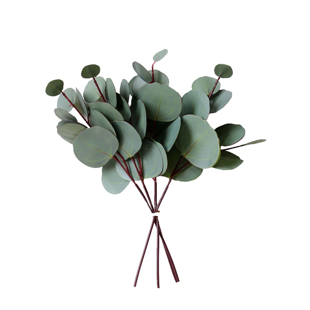 4 Pcs Eucalyptus Leaf Plants Faux Wedding Decor Easy Maintenance Lifelike Artificial Eucalyptus Leaf Design
4 Pcs Eucalyptus Leaf Plants Faux Wedding Decor Easy Maintenance Lifelike Artificial Eucalyptus Leaf Design