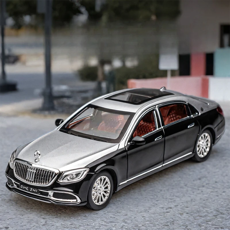 1:24 S600 Luxury Car Alloy Metal Diecast Model Simulation Model Sound & Light Children Toy Gift Boy
1:24 S600 Luxury Car Alloy Metal Diecast Model Simulation Model Sound & Light Children Toy Gift Boy