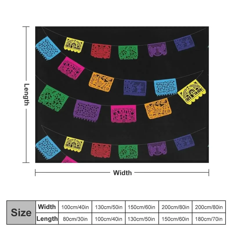 UJF03Papel picado mexican banner fiesta handmade party decorations cinco de mayo Throw Blanket Flannel Fabric Blankets5Ln&
UJF03Papel picado mexican banner fiesta handmade party decorations cinco de mayo Throw Blanket Flannel Fabric Blankets5Ln&