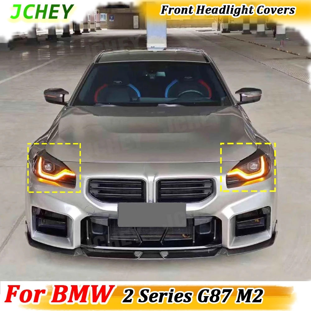 Car Front Lamp Eyebrow Headlight Covers for BMW 2 Series G87 M2 Carbon Fiber Car Front Lamp Eyelids Body Kits Accessories
Car Front Lamp Eyebrow Headlight Covers for BMW 2 Series G87 M2 Carbon Fiber Car Front Lamp Eyelids Body Kits Accessories