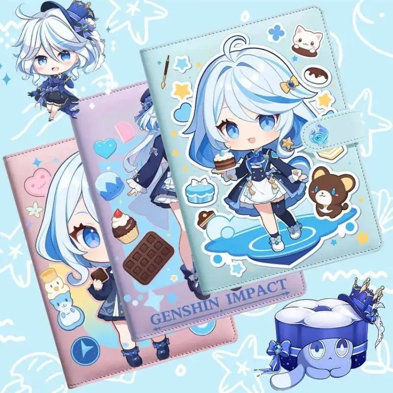 Anime Game GS Impact Cos Furina Focalors Unisex 2025 Cartoon Print Cute Loose-Leaf 18.9X12.5Cm Diary Holiday Gift
Anime Game GS Impact Cos Furina Focalors Unisex 2025 Cartoon Print Cute Loose-Leaf 18.9X12.5Cm Diary Holiday Gift