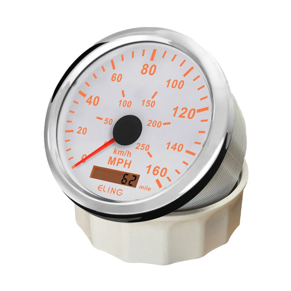 ELING 85mm GPS Speedometer 0-160MPH Odometer for Car Motorcycle Boat with Red Yelllow Backlight Total Mileage Adjustable 12V 24V
ELING 85mm GPS Speedometer 0-160MPH Odometer for Car Motorcycle Boat with Red Yelllow Backlight Total Mileage Adjustable 12V 24V