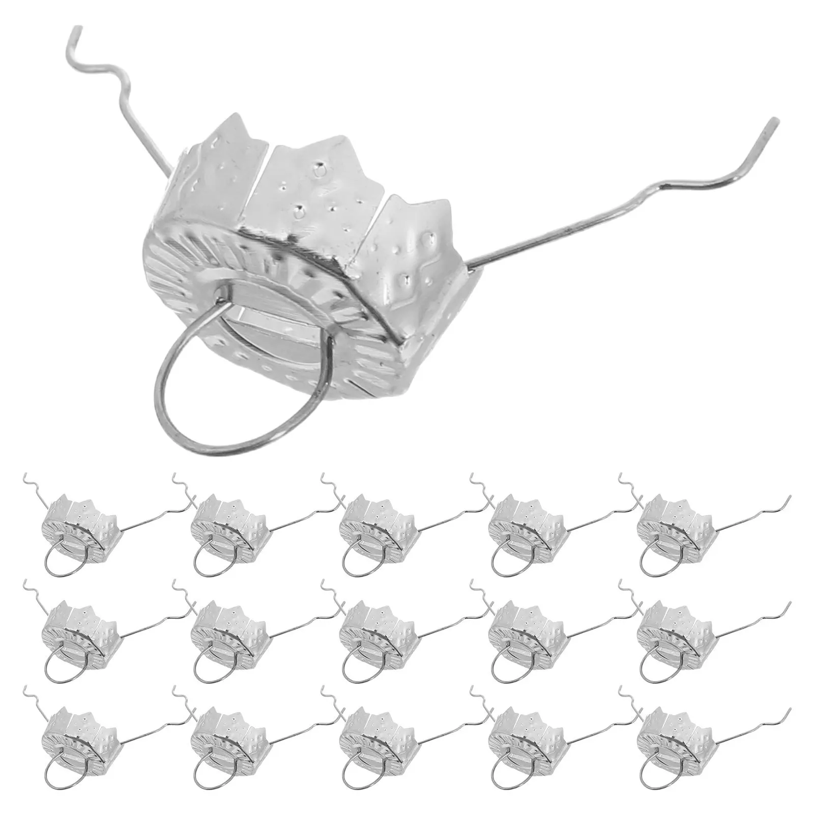 100Pcs Metal Round Ornament Caps Replacement Bauble Tops for Christmas Tree Decor DIY Xmas Ornament Cap Decoration
100Pcs Metal Round Ornament Caps Replacement Bauble Tops for Christmas Tree Decor DIY Xmas Ornament Cap Decoration