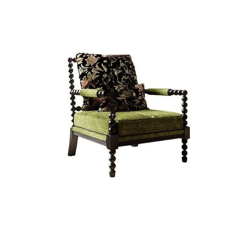 Pearl chair American retro hotel single sofa chair, French tiger chair Chinese antique living room casual tiger stool
Pearl chair American retro hotel single sofa chair, French tiger chair Chinese antique living room casual tiger stool