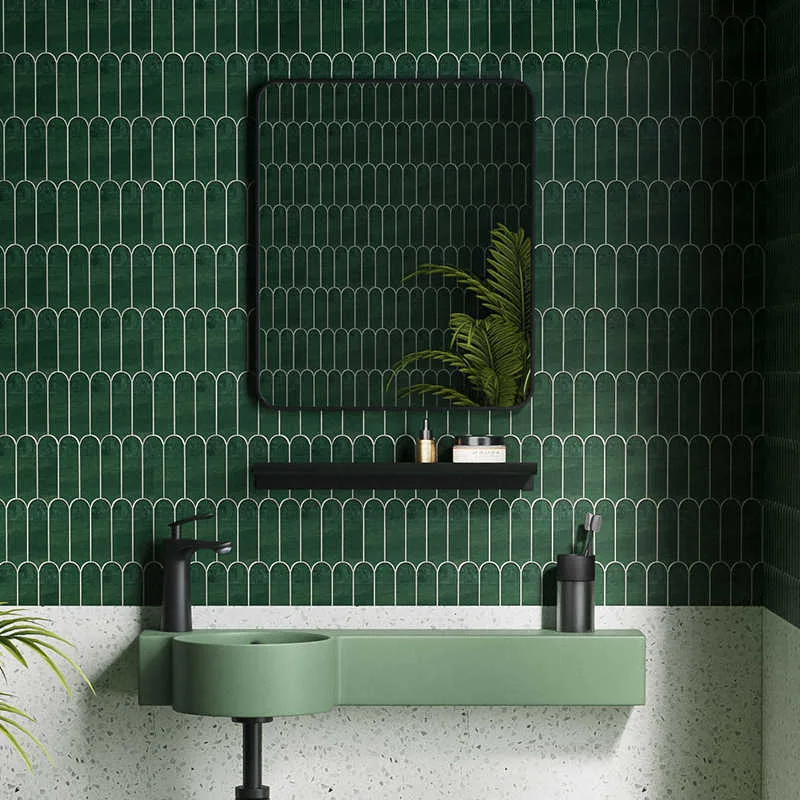 Dark Green Ceramic Bathroom Sinks Wall Mounted Washbasin Bracket Hanging Basin Balcony Outdoor Wash Sink Minimalist Household
Dark Green Ceramic Bathroom Sinks Wall Mounted Washbasin Bracket Hanging Basin Balcony Outdoor Wash Sink Minimalist Household
