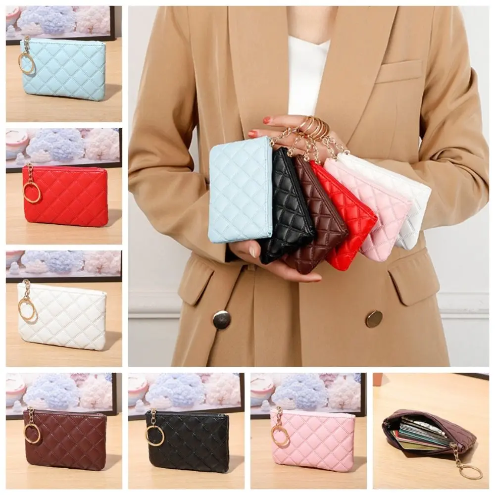 Retro Square Lattice Coin Purse PU Leather Zipper PU Leather Wallet Key Bag Credit Card Holder Credit Card Holder Kids
Retro Square Lattice Coin Purse PU Leather Zipper PU Leather Wallet Key Bag Credit Card Holder Credit Card Holder Kids