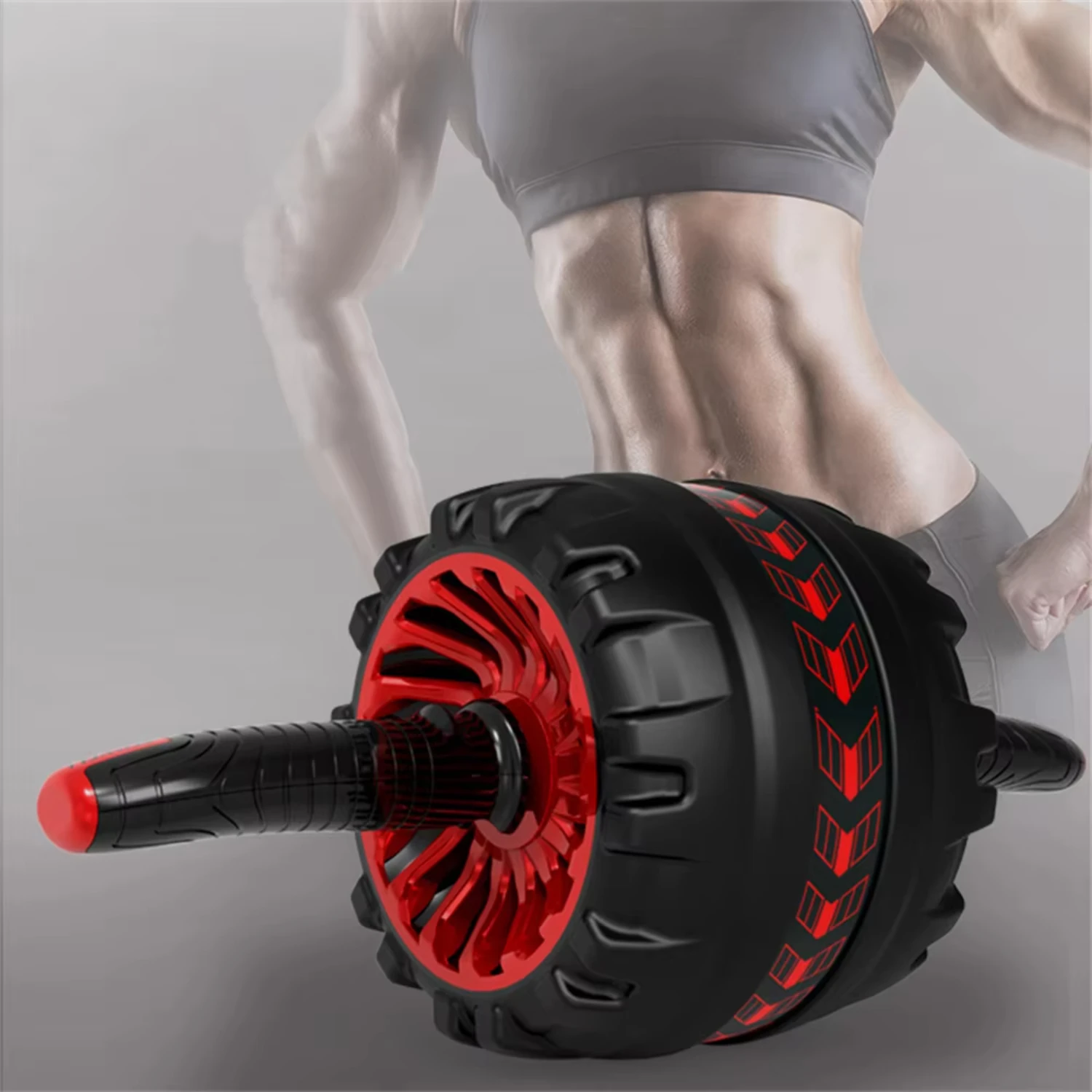 Roller Automatic Rebound Abdominal Wheel, Smart Brake, Mute Fitness, Abs Core Workout, Muscles Training, 1.7m,
Roller Automatic Rebound Abdominal Wheel, Smart Brake, Mute Fitness, Abs Core Workout, Muscles Training, 1.7m,