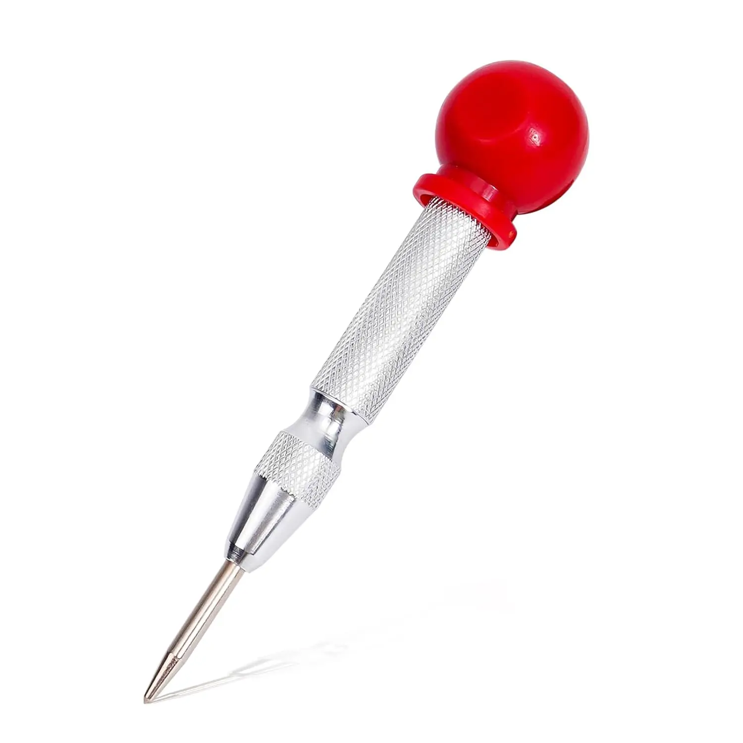 Center Punch with Cap for Metal Woodworking Positioning Marking Tool Handheld Automatic Mark Tool for DIY Workshop Projects
Center Punch with Cap for Metal Woodworking Positioning Marking Tool Handheld Automatic Mark Tool for DIY Workshop Projects