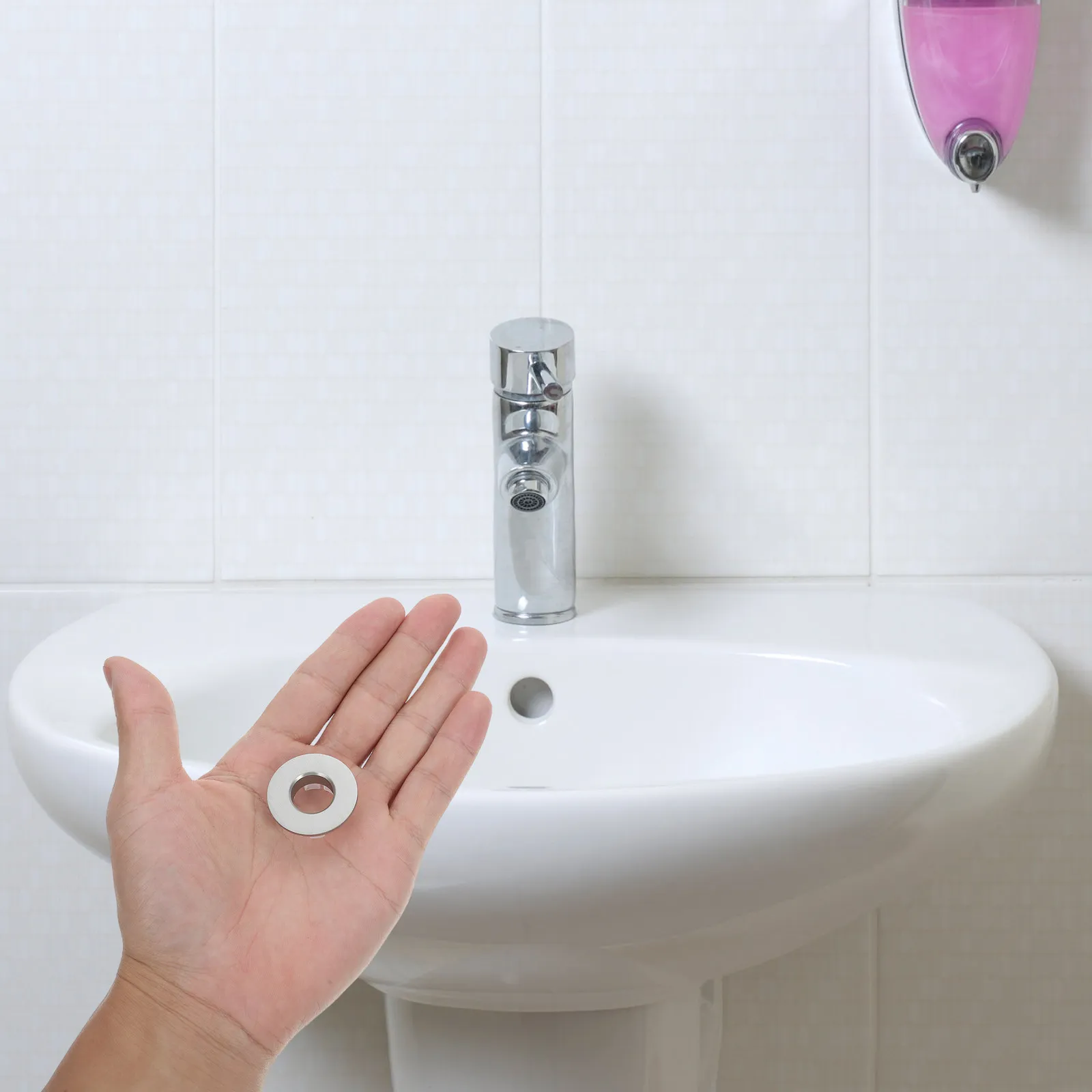 Bathroom Sink Overflow Hole Cover Decorative Trim Ring Tub Overflow Drain Cap Wash Basin Cover Sink Plugs for Holes
Bathroom Sink Overflow Hole Cover Decorative Trim Ring Tub Overflow Drain Cap Wash Basin Cover Sink Plugs for Holes