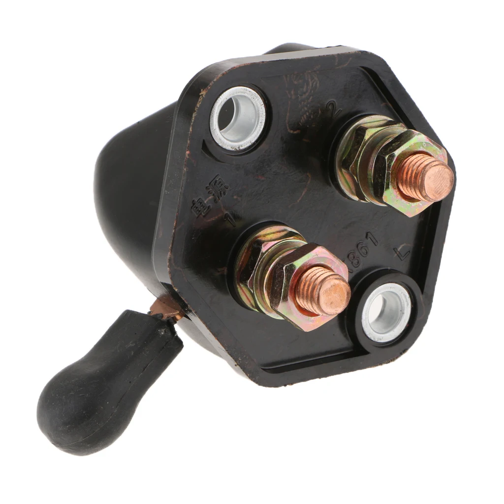 Battery Isolator Disconnect Kill Switch Durable Plastic Metal Car Boat Double Poles Protection for 12V 24V
Battery Isolator Disconnect Kill Switch Durable Plastic Metal Car Boat Double Poles Protection for 12V 24V