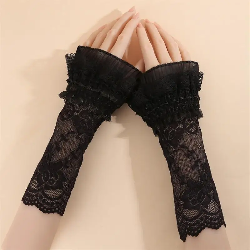1 пара кружевных рукавов, подходящих для различных нарядов и случаев, идеально подходит для дизайна ногтей, фотографий, Y08E
1 пара кружевных рукавов, подходящих для различных нарядов и случаев, идеально подходит для дизайна ногтей, фотографий, Y08E