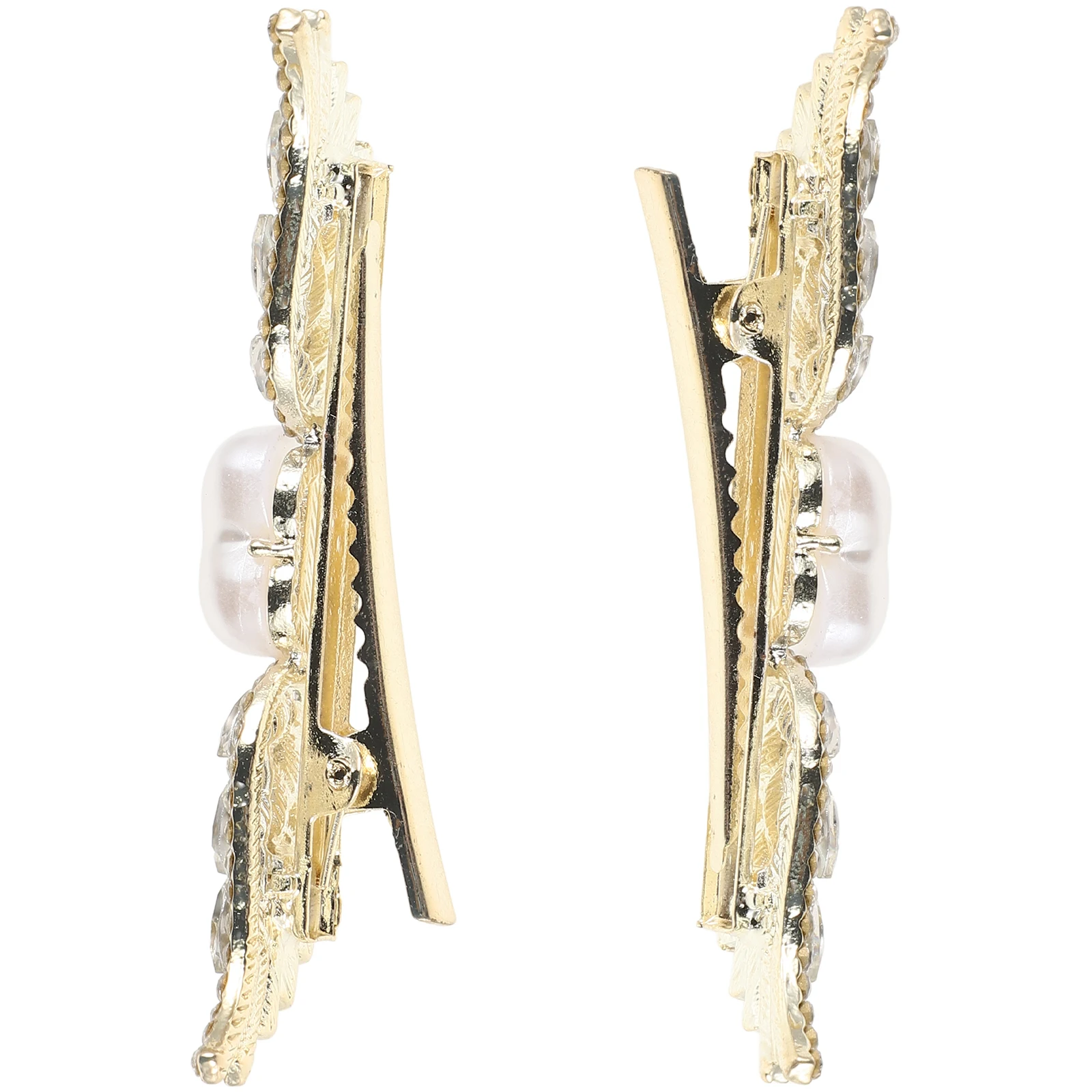 Glamorous Embellished Heart Hair Clip 2Pcs Rhinestone Hairpin Alloy Styling Holders Jewelry
Glamorous Embellished Heart Hair Clip 2Pcs Rhinestone Hairpin Alloy Styling Holders Jewelry