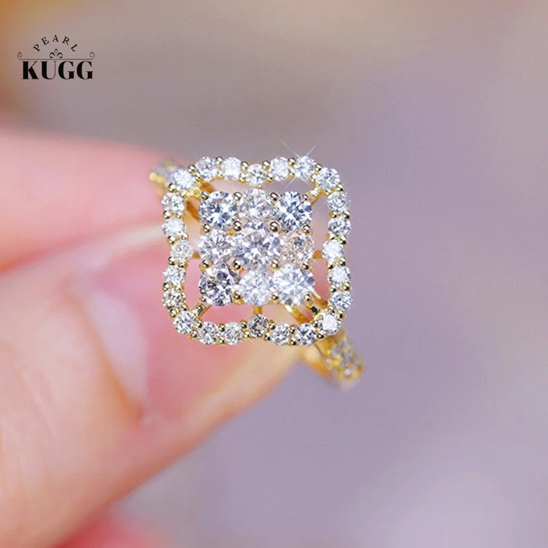 KUGG 18K кольца из желтого золота роскошное Женское Обручальное кольцо с натуральным бриллиантом 1,1 карат
KUGG 18K кольца из желтого золота роскошное Женское Обручальное кольцо с натуральным бриллиантом 1,1 карат