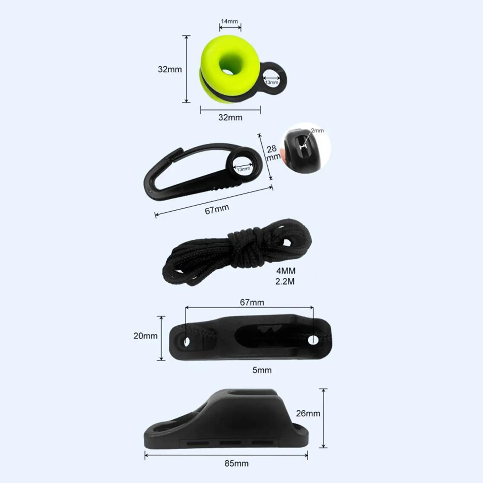Downrigger Retriever Kit Nylon Cord Professional Weight Pull Device for Trolling Deep Sea Fishing Accessories
Downrigger Retriever Kit Nylon Cord Professional Weight Pull Device for Trolling Deep Sea Fishing Accessories