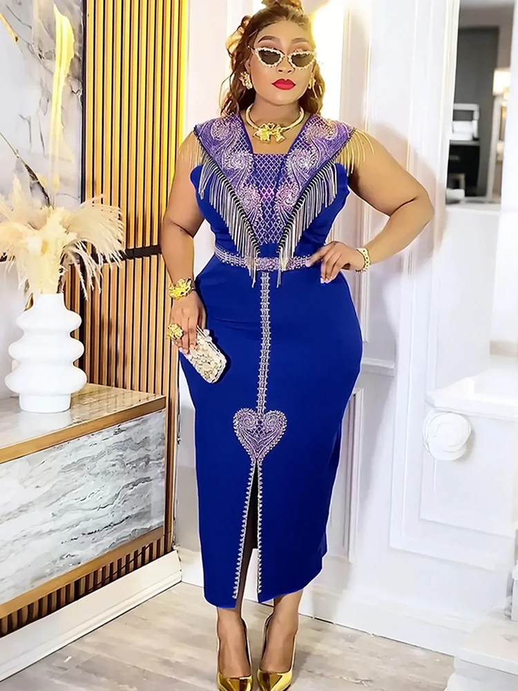 Turkey African Dresses For Women Luxury Elegant 2024 Party Prom Evening Gowns Tassel Sleeveless Bodycon Maxi Robe Africa Clothes
Turkey African Dresses For Women Luxury Elegant 2024 Party Prom Evening Gowns Tassel Sleeveless Bodycon Maxi Robe Africa Clothes