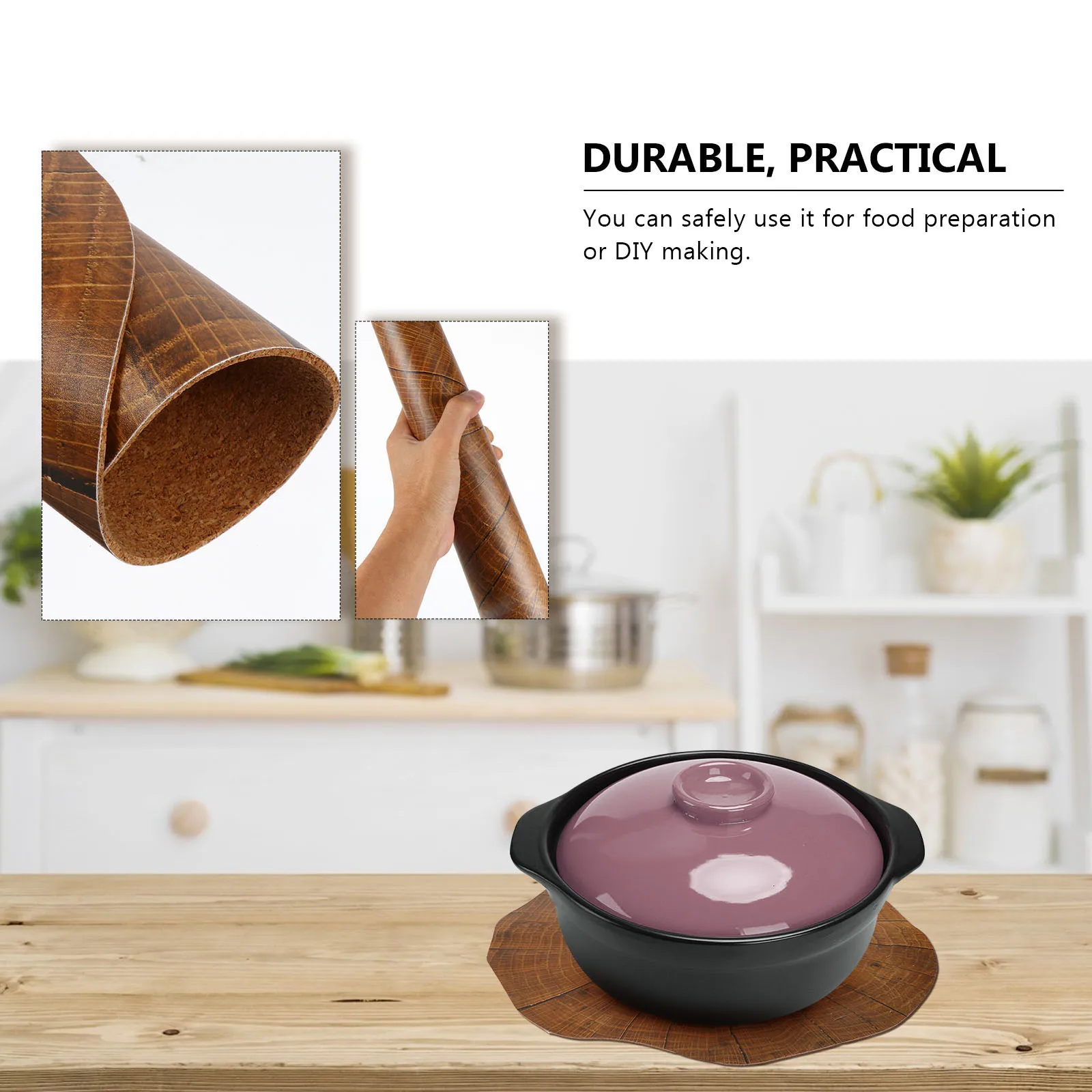 2 Pcs Softwood Heat Resistant Mats Kitchen Accessories Creative Home Decor Wooden Cup Anti Scalding Pads Round
2 Pcs Softwood Heat Resistant Mats Kitchen Accessories Creative Home Decor Wooden Cup Anti Scalding Pads Round