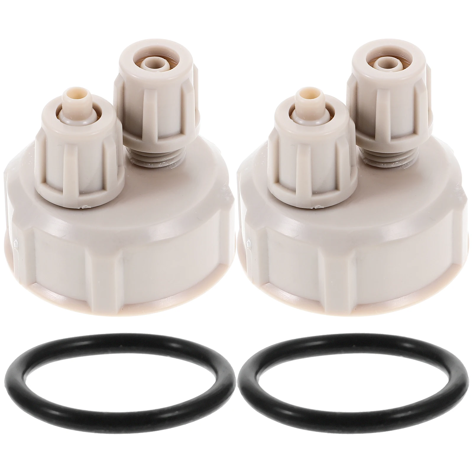 2pcs Diy Bottle Cap For Aquarium Fish Tank Plastic Air Bottle Cap Reusable Sealed Co2 Generator Tool Parts Co2 System Accessory
2pcs Diy Bottle Cap For Aquarium Fish Tank Plastic Air Bottle Cap Reusable Sealed Co2 Generator Tool Parts Co2 System Accessory