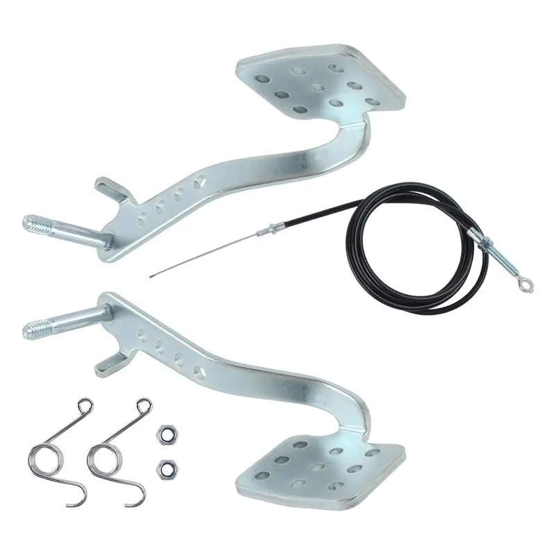 ABTD-Go Kart Pedals With Throttle Cable Brake Replacement For Carter For Go Kart Accelerator,Brake Pedal, Go Cart Brake Pedal
ABTD-Go Kart Pedals With Throttle Cable Brake Replacement For Carter For Go Kart Accelerator,Brake Pedal, Go Cart Brake Pedal