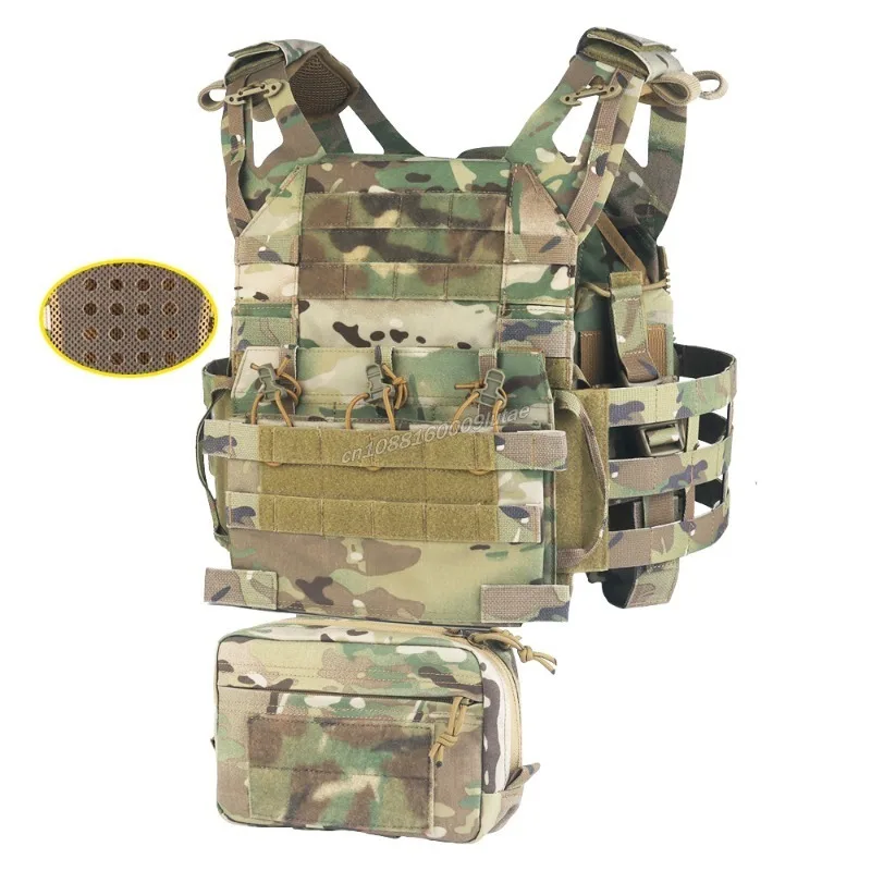 JPC3.0 Tactical Plate Carrier Set R Series Hunting Vest with Quick Release Cummerbund Triple Mag Pouch Airsoft Molle Radio Pouch
JPC3.0 Tactical Plate Carrier Set R Series Hunting Vest with Quick Release Cummerbund Triple Mag Pouch Airsoft Molle Radio Pouch