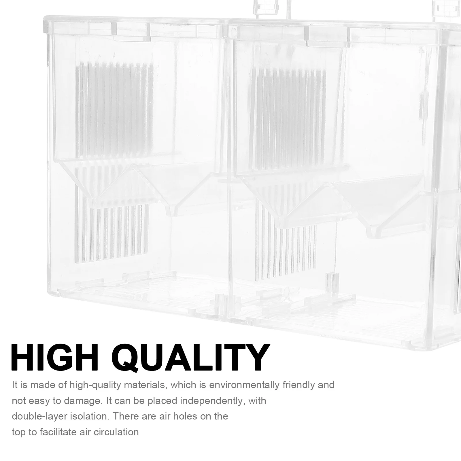1Pcs Fish Breeding Box with Aquarium Isolation Container for Juvenile Protection Easy Clean Hanging Type Incubator
1Pcs Fish Breeding Box with Aquarium Isolation Container for Juvenile Protection Easy Clean Hanging Type Incubator