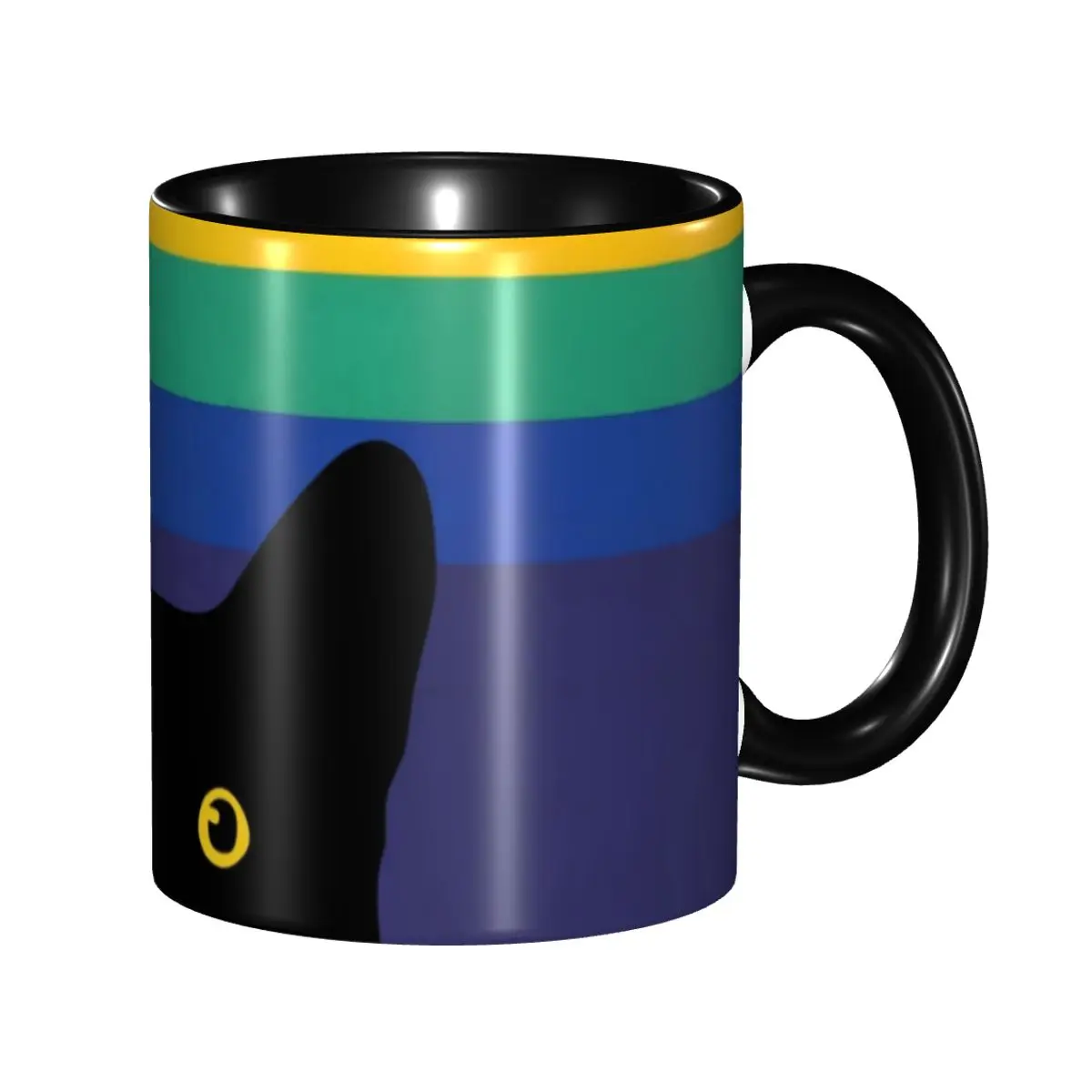 Peeking Cat In LGBT Pride Rainbow Flag Mug Personalized Coffee Ceramic Mug Creative Present
Peeking Cat In LGBT Pride Rainbow Flag Mug Personalized Coffee Ceramic Mug Creative Present