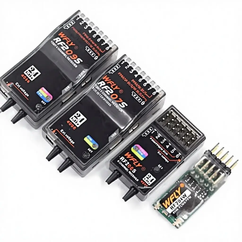 WFLY Original 2.4GHz RF201S Receiver Set - 204W 206S 207S 209S with ET07 12 4679CH S.BUS PPM PWM RC Radio Transmitter for Model
WFLY Original 2.4GHz RF201S Receiver Set - 204W 206S 207S 209S with ET07 12 4679CH S.BUS PPM PWM RC Radio Transmitter for Model
