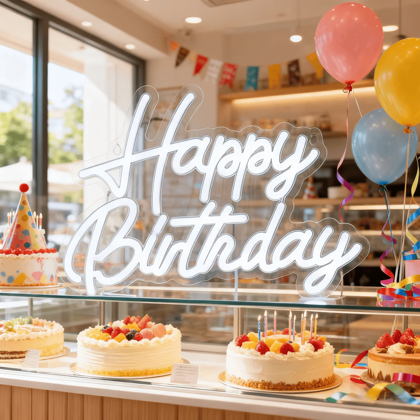 LED Neon Happy Birthday Neon Sign Wall Art Bedroom Living Room Party Backdrop Decor Lamp Light Up Sign USB Powered Neon Sign
LED Neon Happy Birthday Neon Sign Wall Art Bedroom Living Room Party Backdrop Decor Lamp Light Up Sign USB Powered Neon Sign