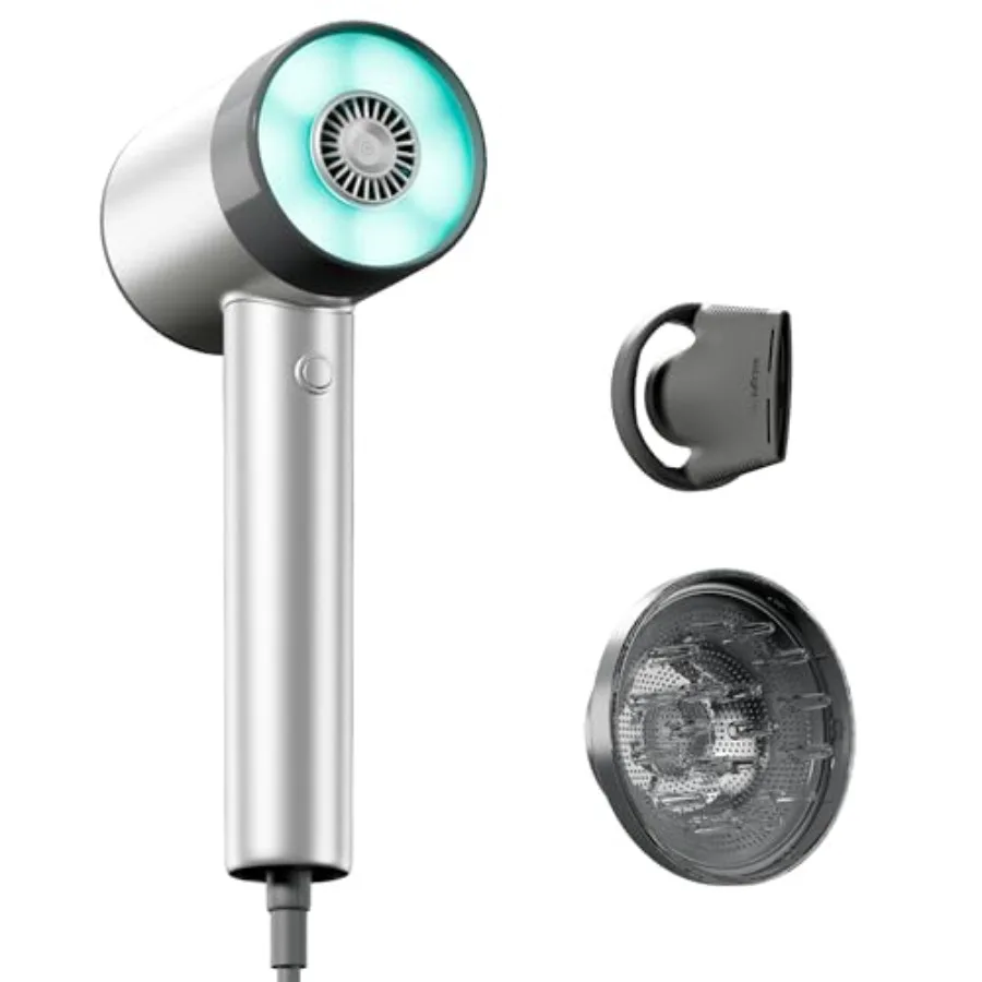 AirLight Pro Hair Dryer for salon use, ceramic-coated, white, infrared light technology for fast, damage-free drying on all hai
AirLight Pro Hair Dryer for salon use, ceramic-coated, white, infrared light technology for fast, damage-free drying on all hai