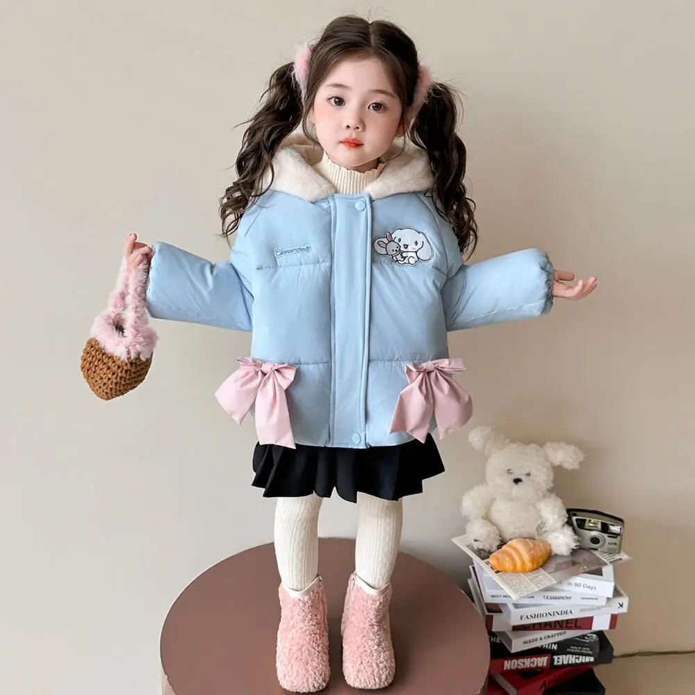 Sanrio My Melody Girls' Bow Cotton Coat Children's Winter Thickened Jacket Western Style Baby Girl Cartoon Cotton Padded Jacket
Sanrio My Melody Girls' Bow Cotton Coat Children's Winter Thickened Jacket Western Style Baby Girl Cartoon Cotton Padded Jacket