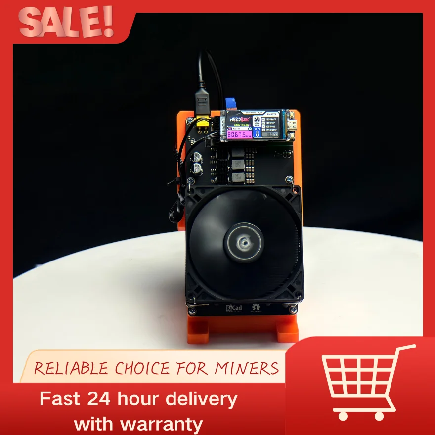 Bitcoin Miner Nerdqaxe++ Pro V6.1 6.0TH/s High Hashrate Miner-Professional Solo ASIC Unit for Dedicated Bitcoin Mining
Bitcoin Miner Nerdqaxe++ Pro V6.1 6.0TH/s High Hashrate Miner-Professional Solo ASIC Unit for Dedicated Bitcoin Mining