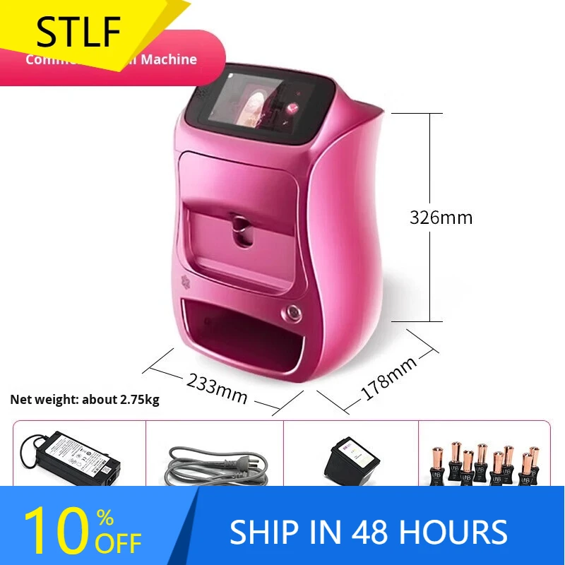 STLFJolimark NP-101D Беспроводной Wi-Fi Bluetooth Струйный принтер для ногтей Автоматическая электрическая машина
STLFJolimark NP-101D Беспроводной Wi-Fi Bluetooth Струйный принтер для ногтей Автоматическая электрическая машина