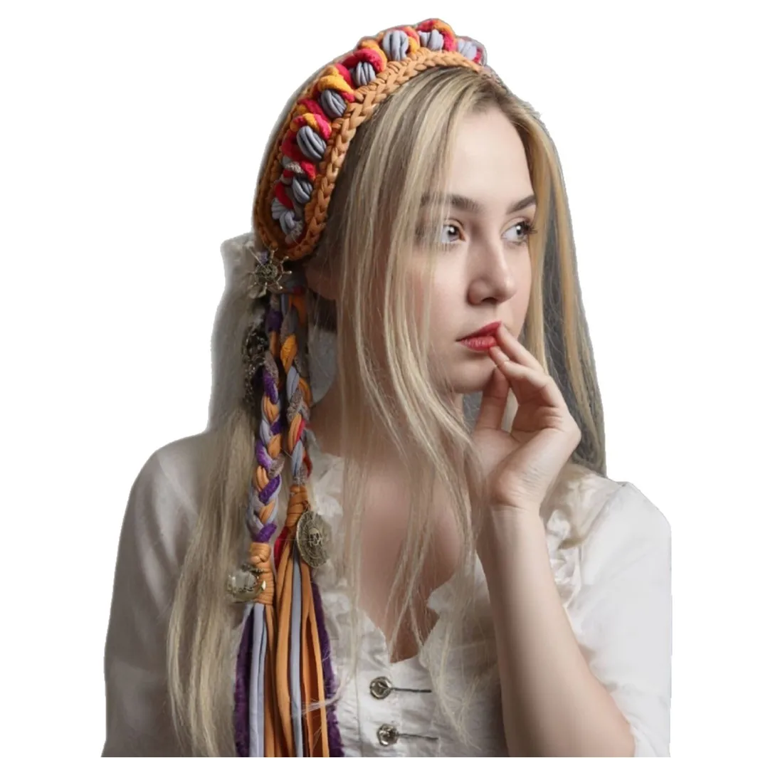 New Women's Colorful Retro Headband, Bohemian Fringed Hair Accessories, Headscarf, Pastoral Headband.
New Women's Colorful Retro Headband, Bohemian Fringed Hair Accessories, Headscarf, Pastoral Headband.